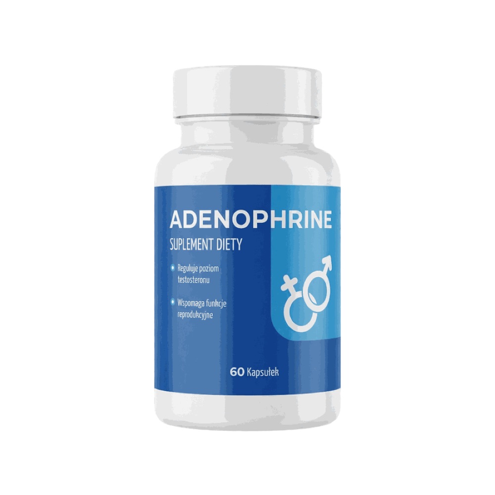 Słoik Adenophrine, 60 kapsułek