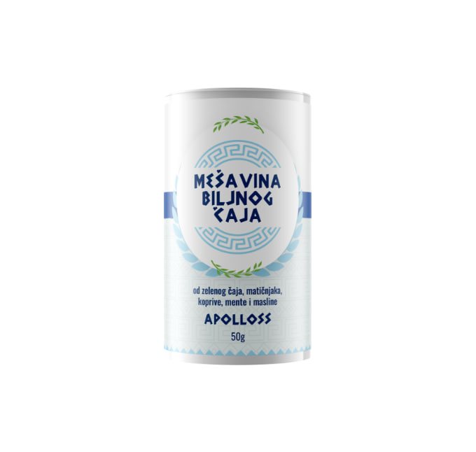 Apolloss, билен чај во пакување од 50 g