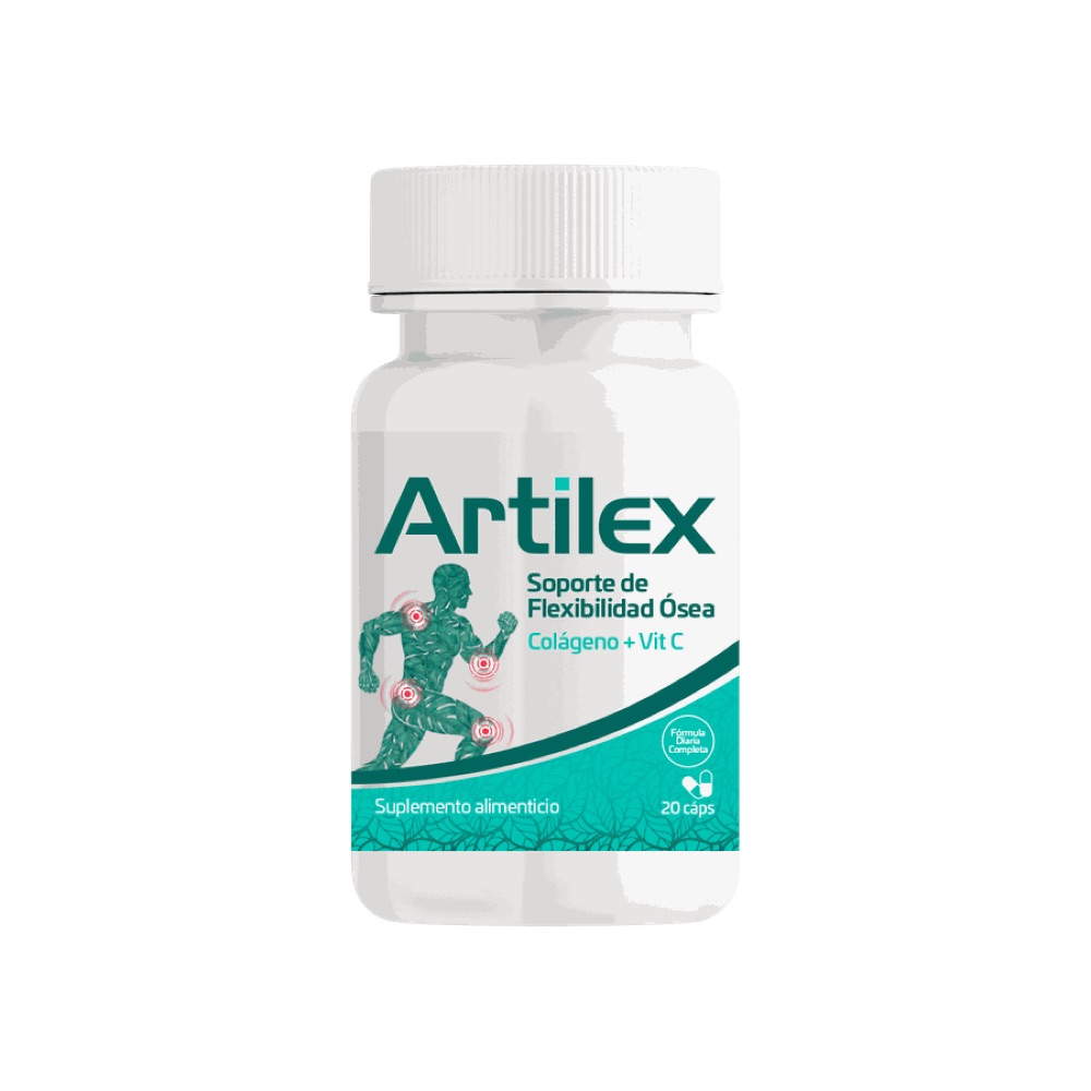 Frasco de Artilex con 20 cápsulas