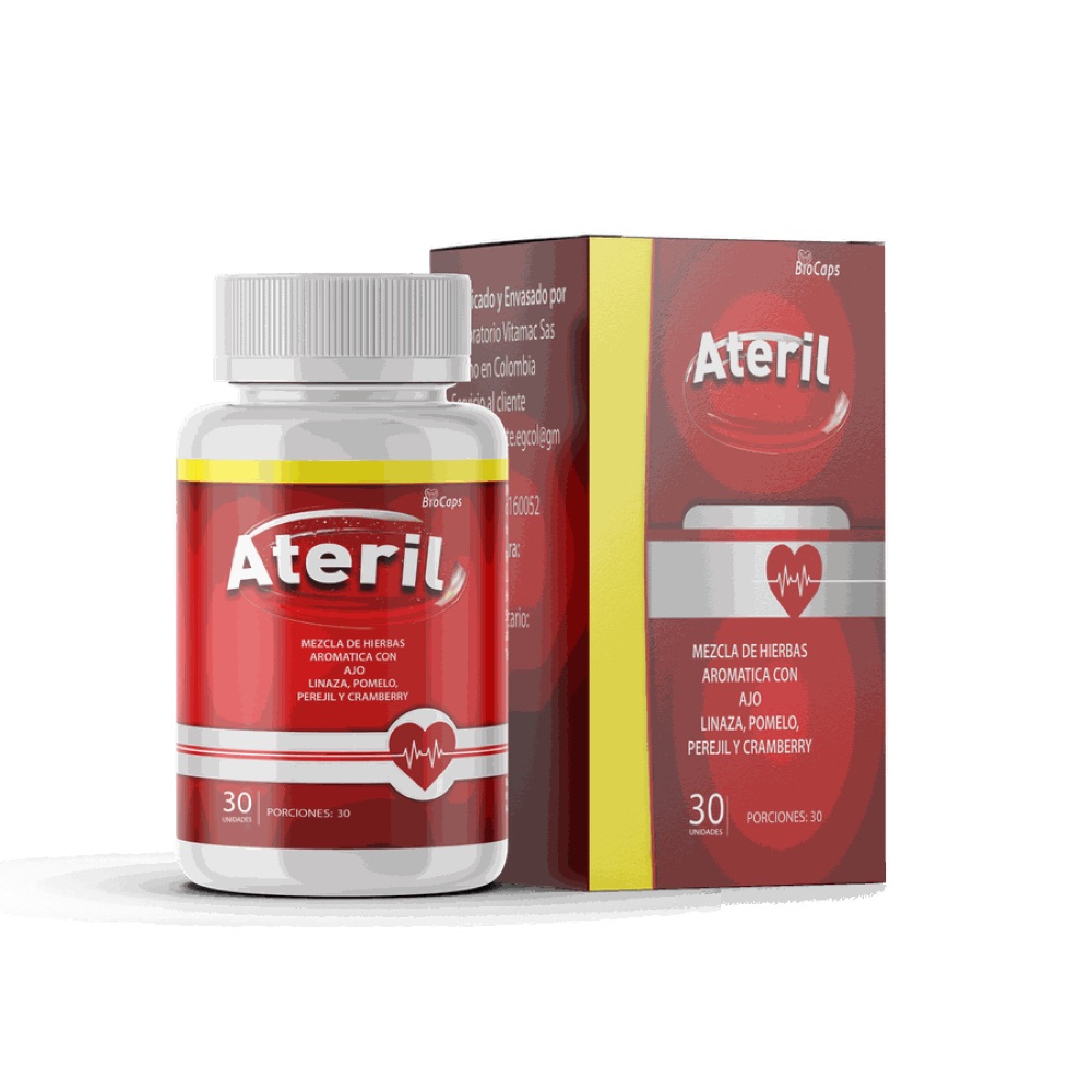 Envase de Ateril con 30 porciones