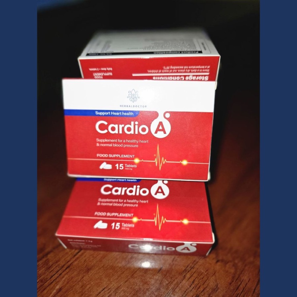 Cardio A red and white box