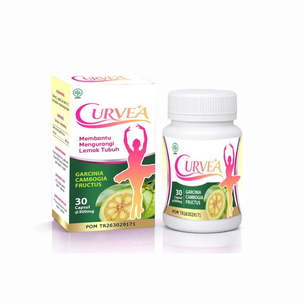 Kemasan Curvea 30 kapsul