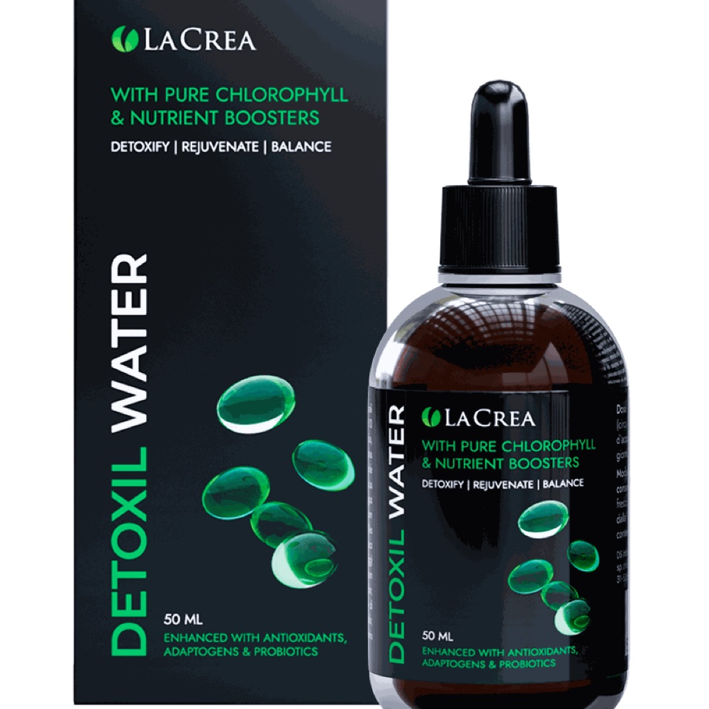 Frasco de Detoxil Water com conta-gotas