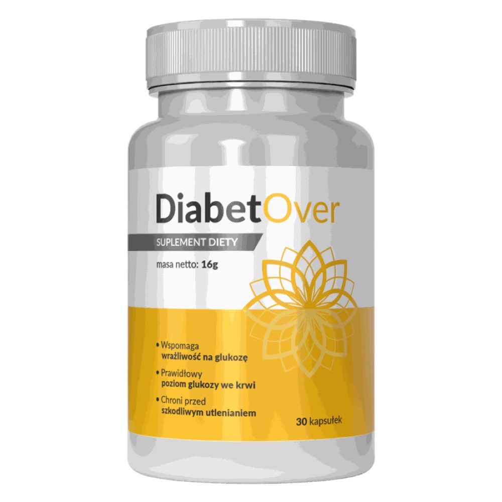 Słoik DiabetOver, 30 kapsułek