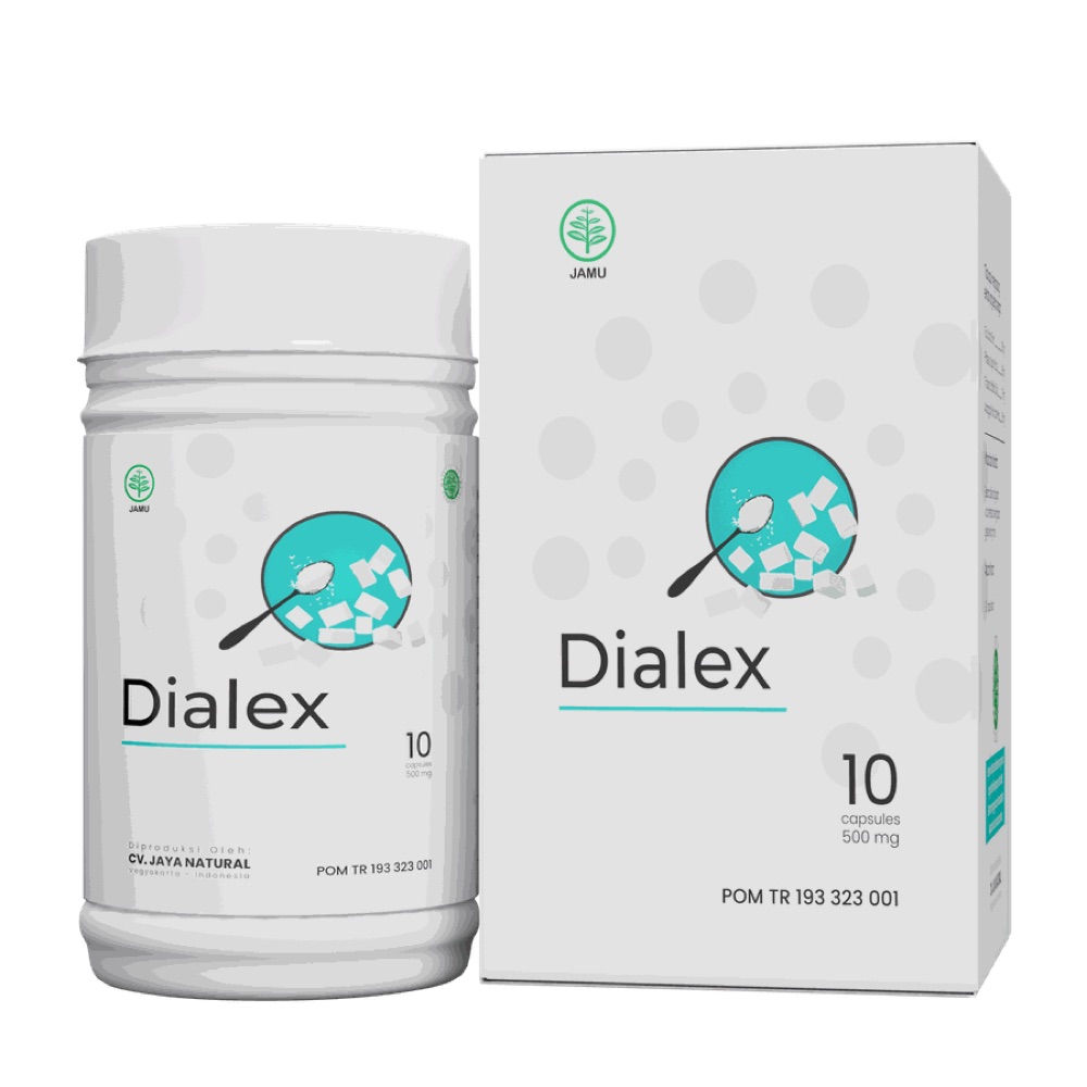 Kemasan Dialex 10 kapsul