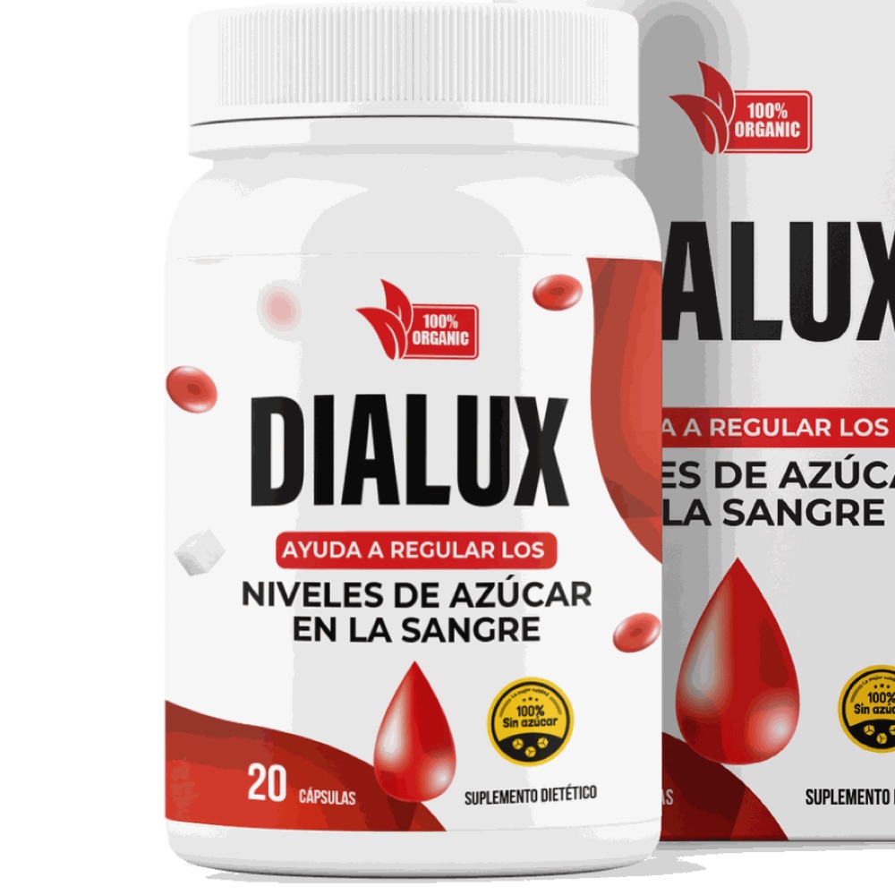 Frasco de Dialux con 20 cápsulas