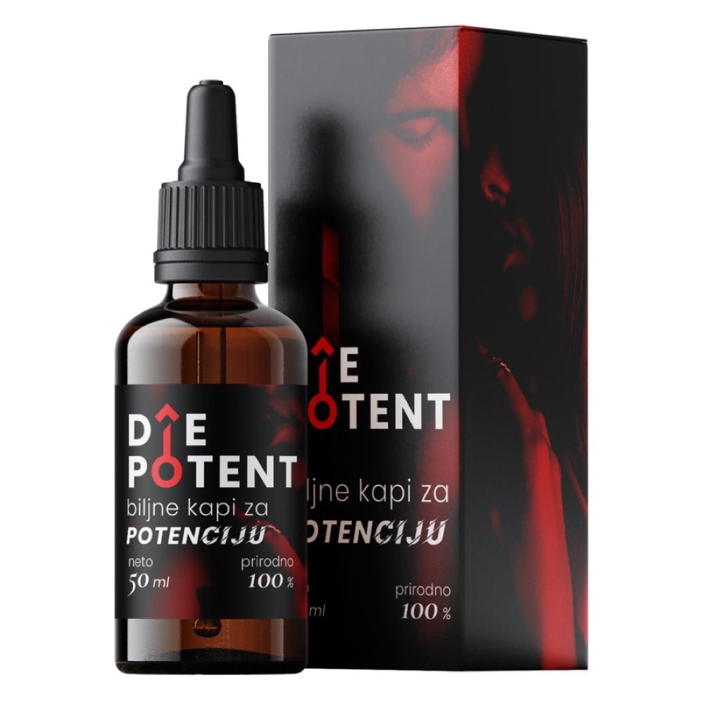 Bočica DiePotent kapi sa kapaljkom