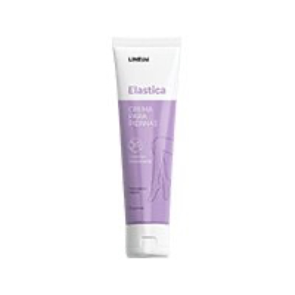 Tubo lila y blanco de Elastica