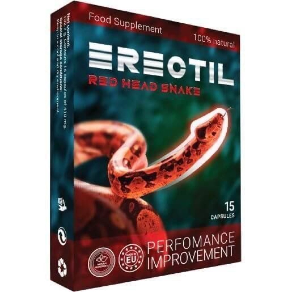 Erectil capsule pack, 15 capsules
