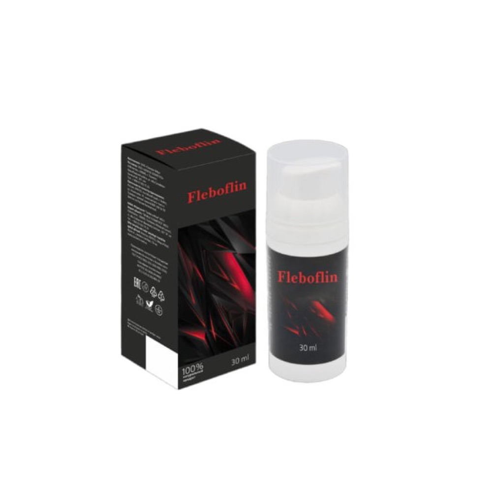 Fleboflin qora qutisi va 30 ml dozatorli flakon