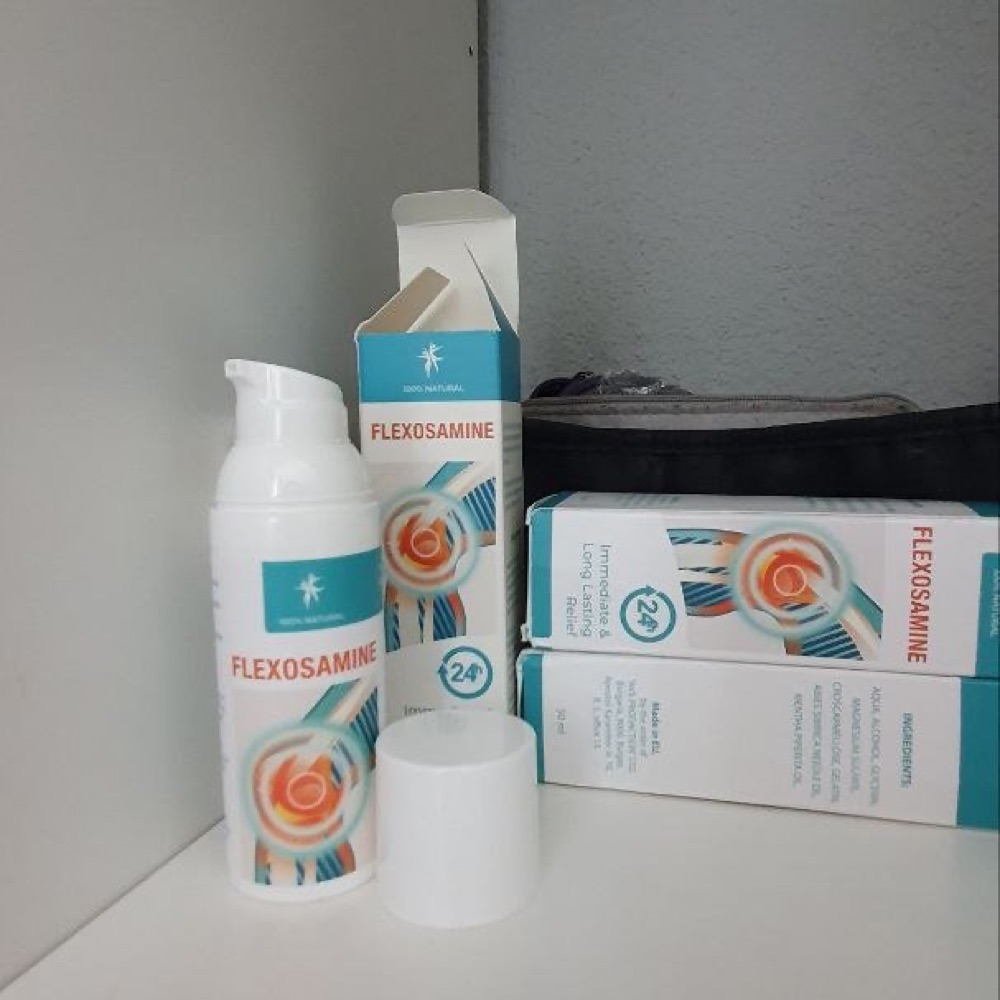 Frasco Flexosamine con dosificador