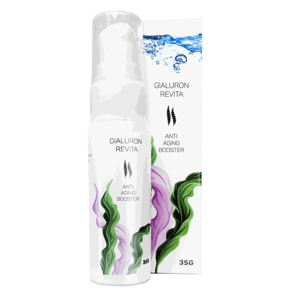 Frasco spray blanco de Gialuron Revita