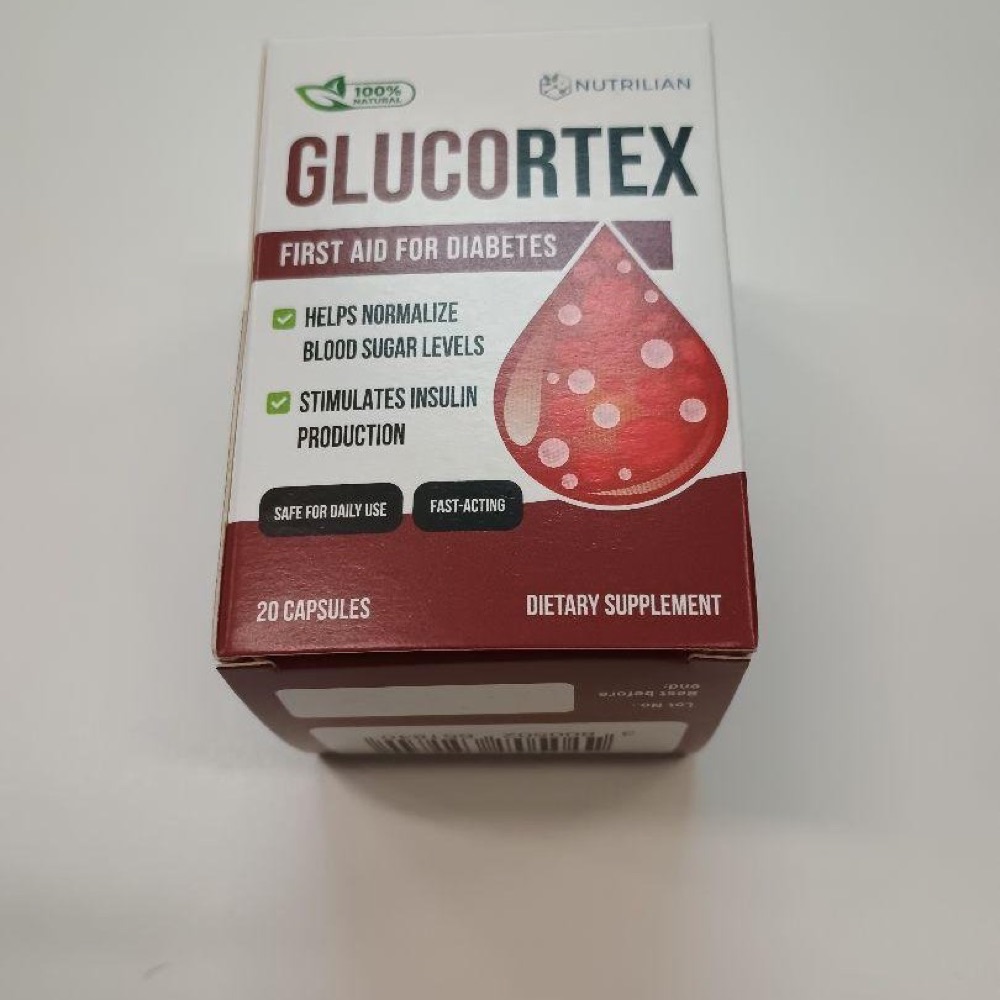 Balenie Glucortex 20 kapsúl