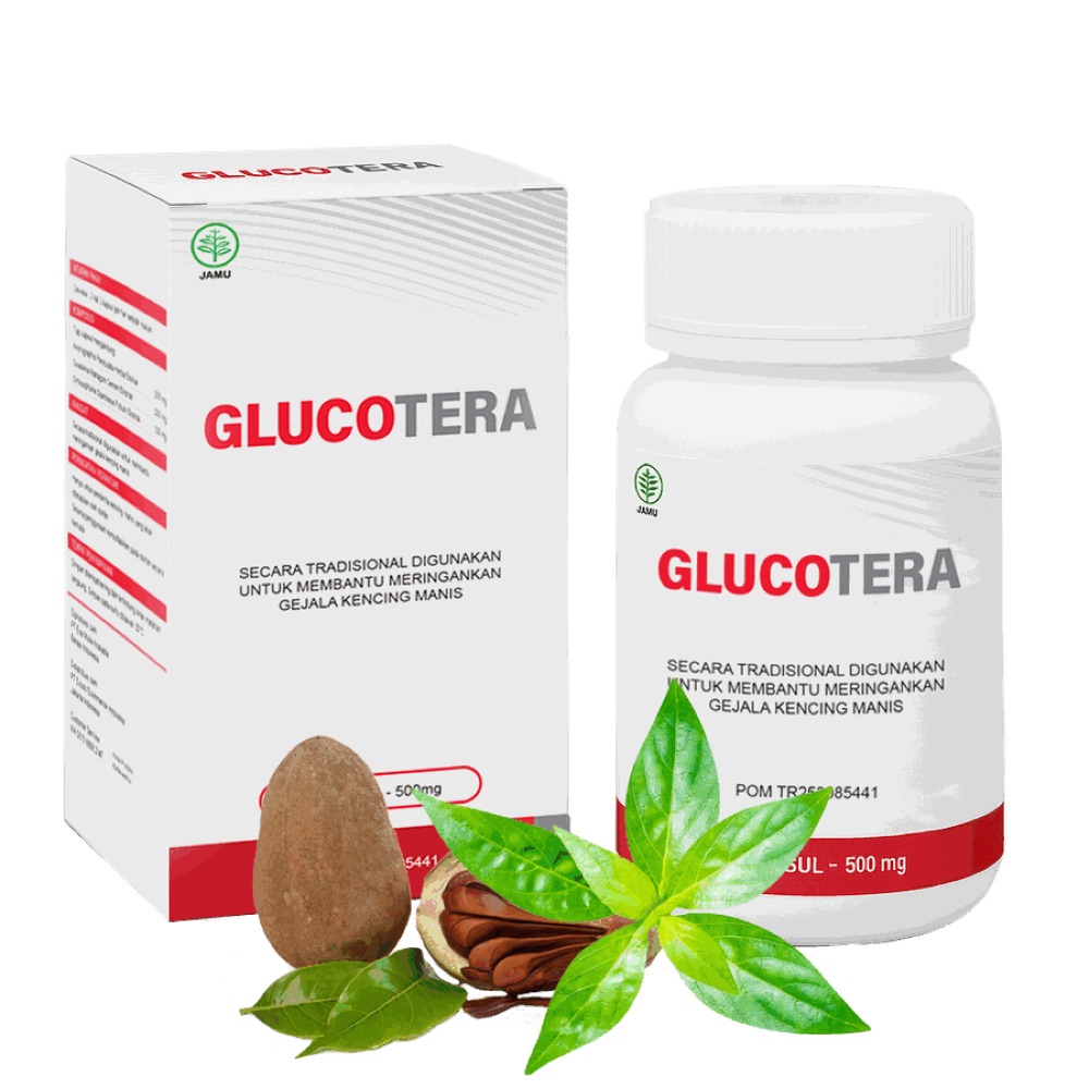 Kemasan Glucotera 30 kapsul