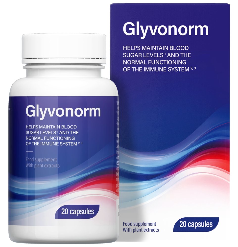 Шише Glyvonorm с кутия
