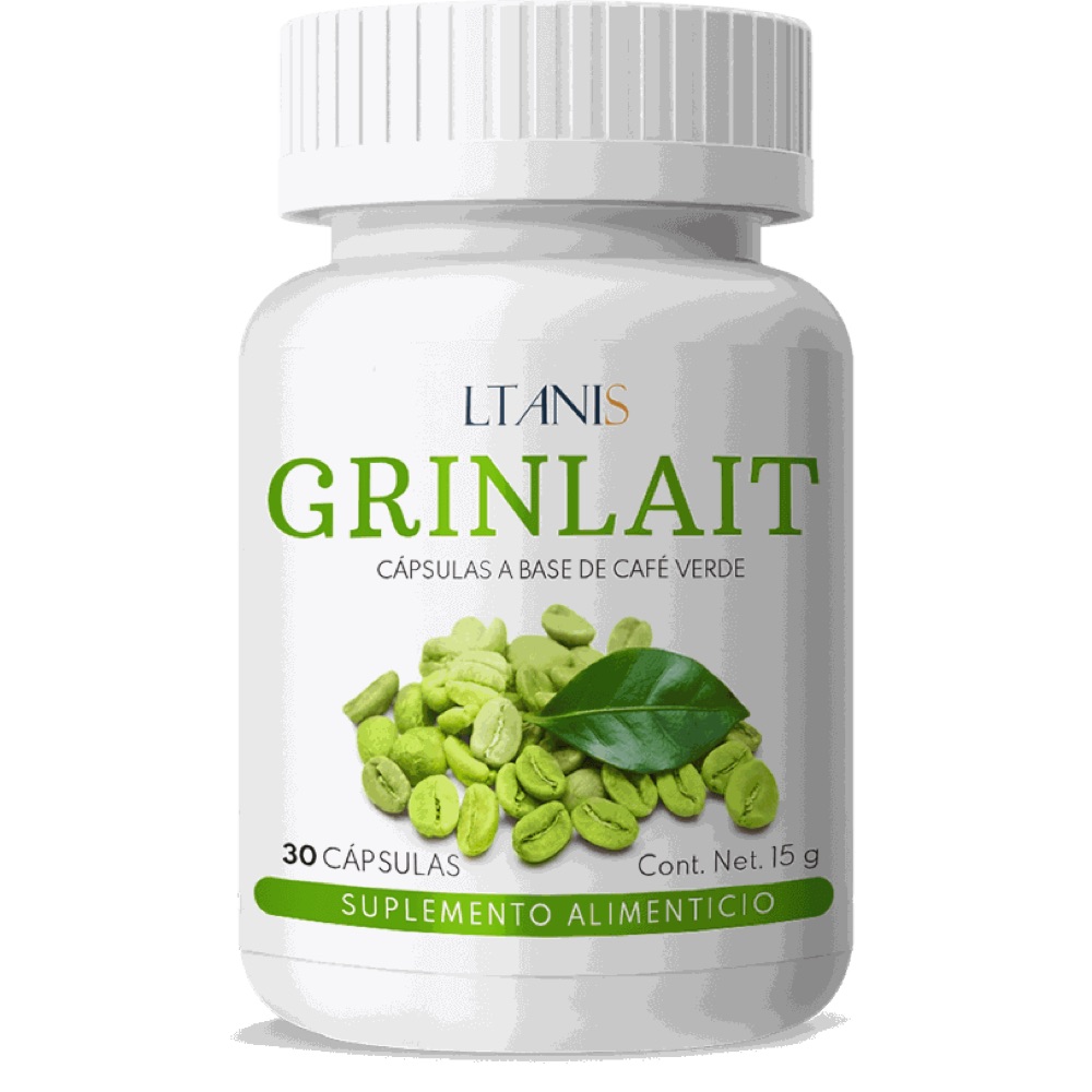 Frasco de Grinlait con 30 cápsulas
