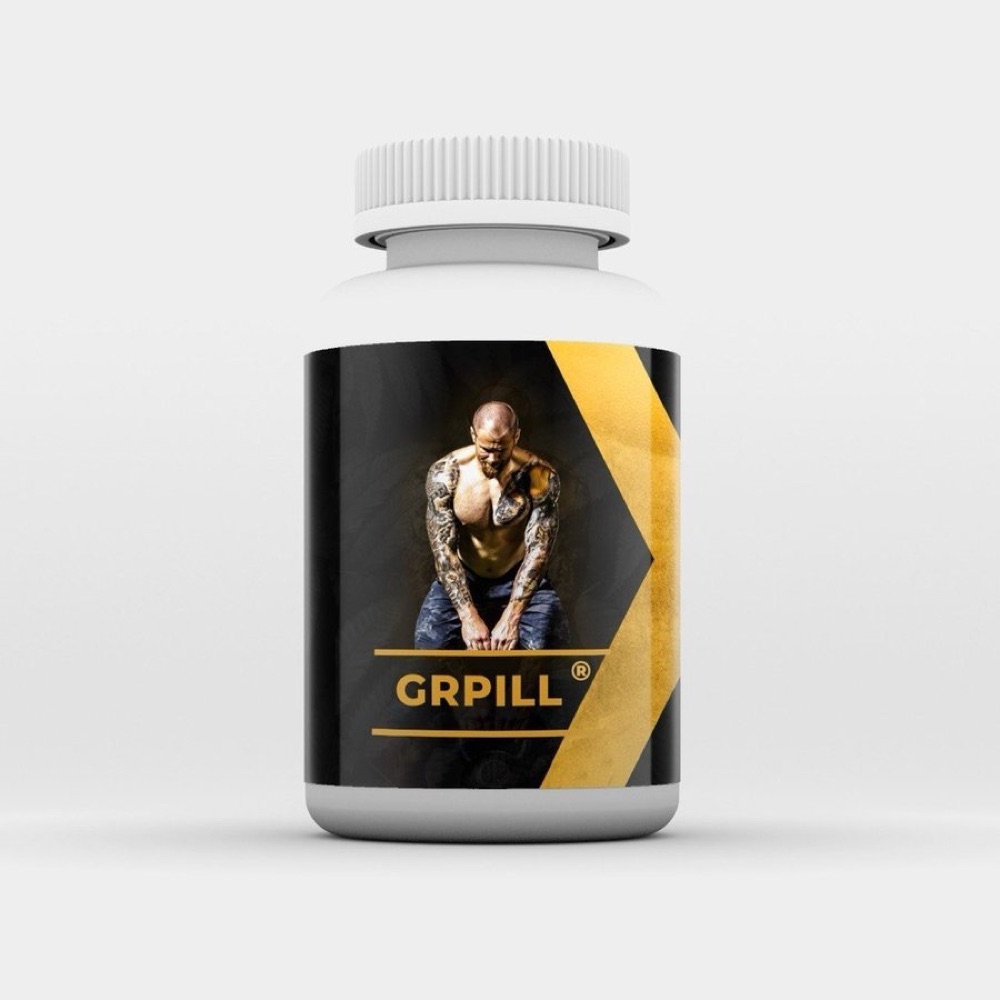 Grpill کی گولیوں کی بوتل