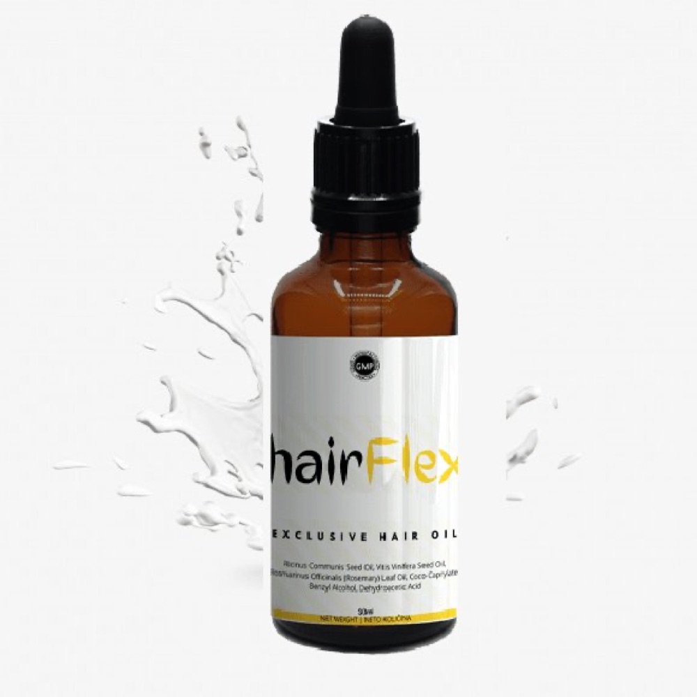 Stekleničica olja HairFlex s kapalko