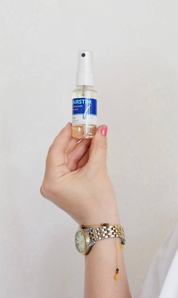 Butelka Hairstim z atomizerem