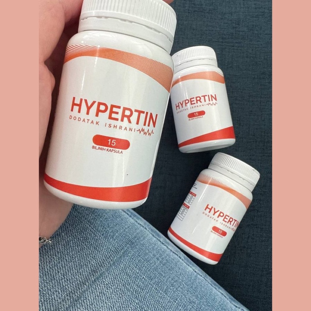 Bočica Hypertin s 15 kapsula