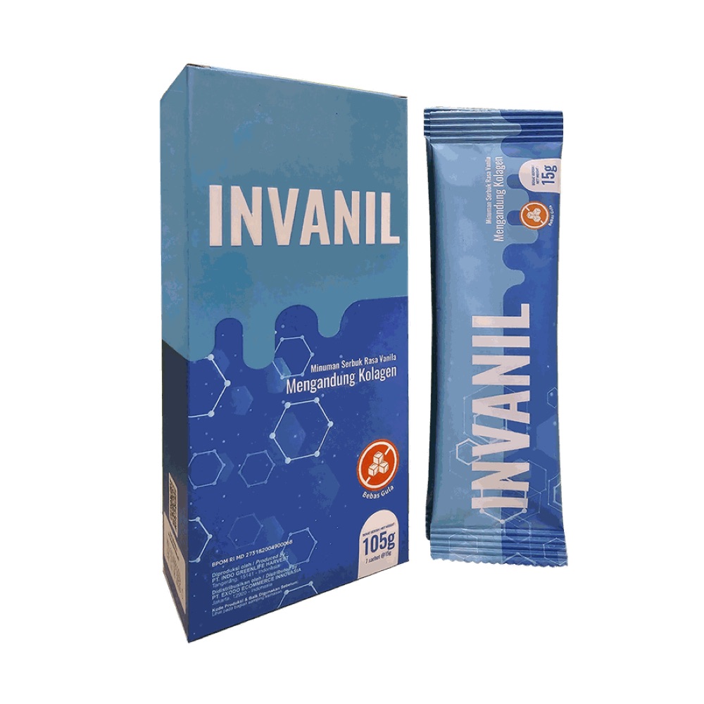 Sachet Invanil rasa vanila