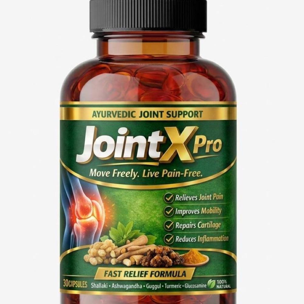 Amber Joint X Pro bottle with green label