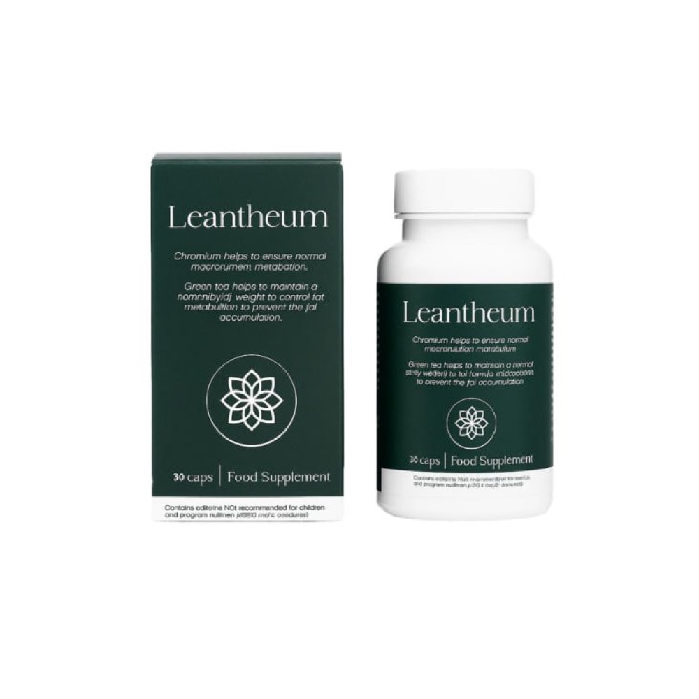 Μπουκάλι Leantheum με κάψουλες
