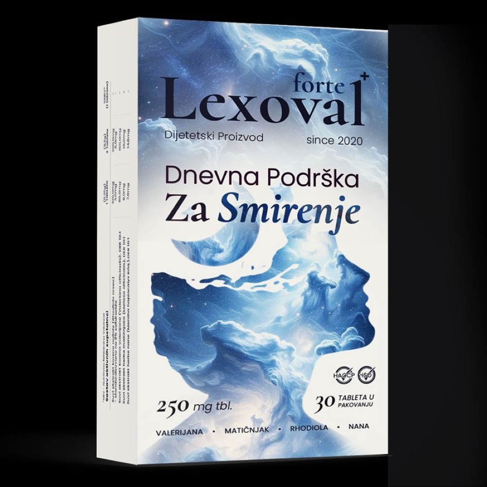 Kutija Lexoval forte+ sa 30 tableta