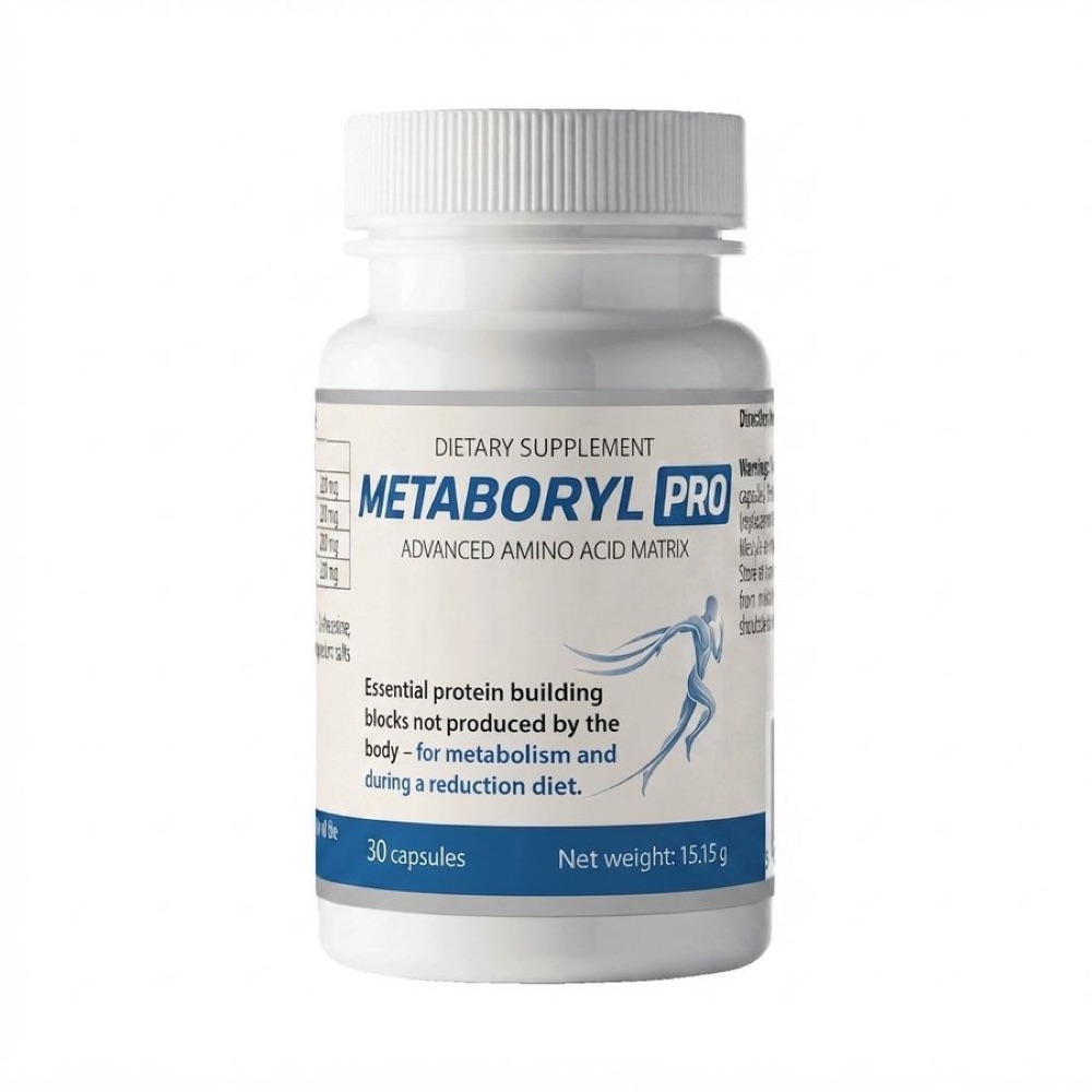 Słoik Metaboryl Pro, 30 kapsułek