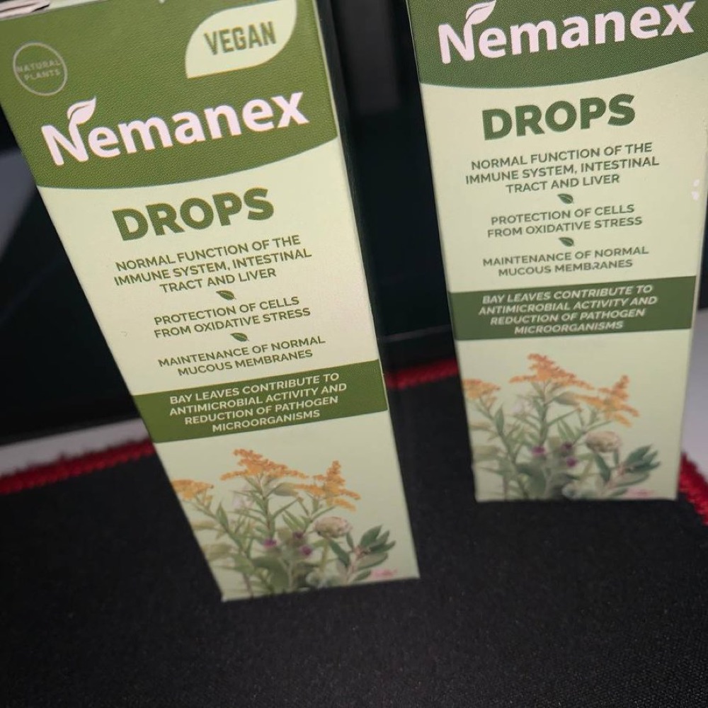 Flacon brun Nemanex avec pipette