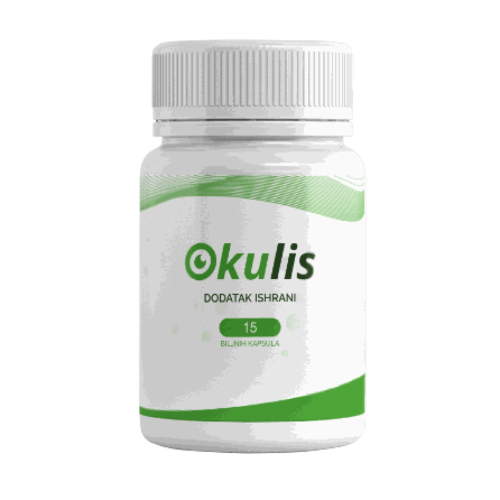 Stekleničica Okulis s 15 kapsulami