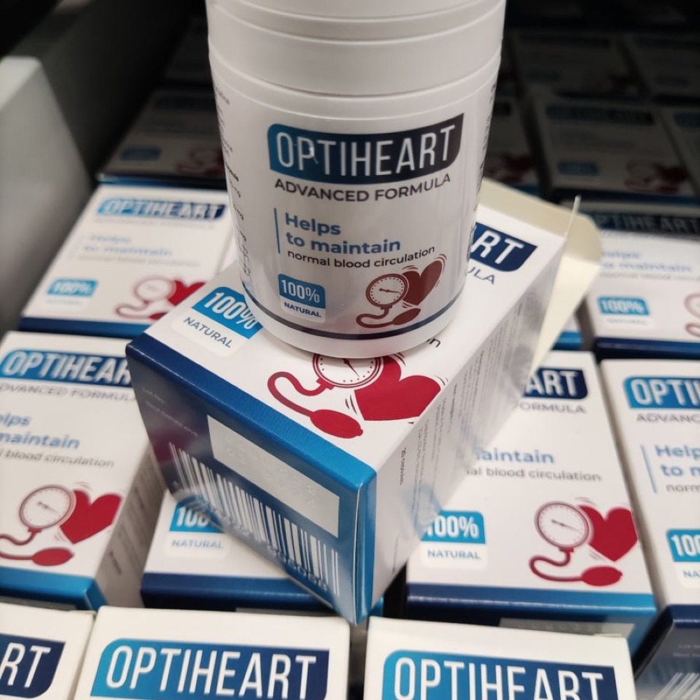 Bílá lahvička Optiheart