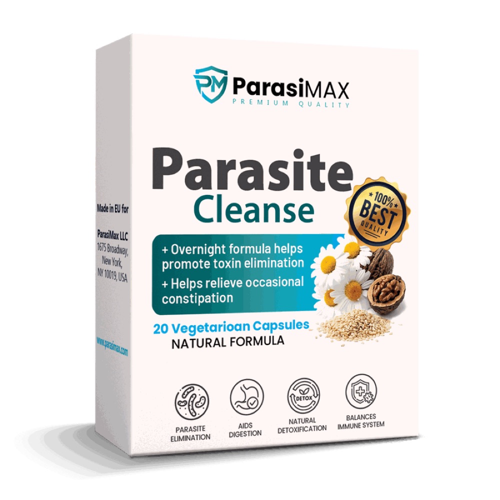 White ParasiMAX Parasite Cleanse box