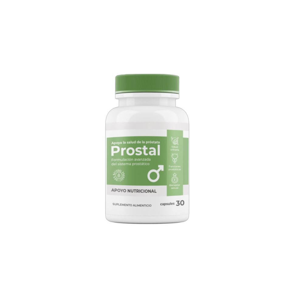 Envase de Prostal, cápsulas para hombres