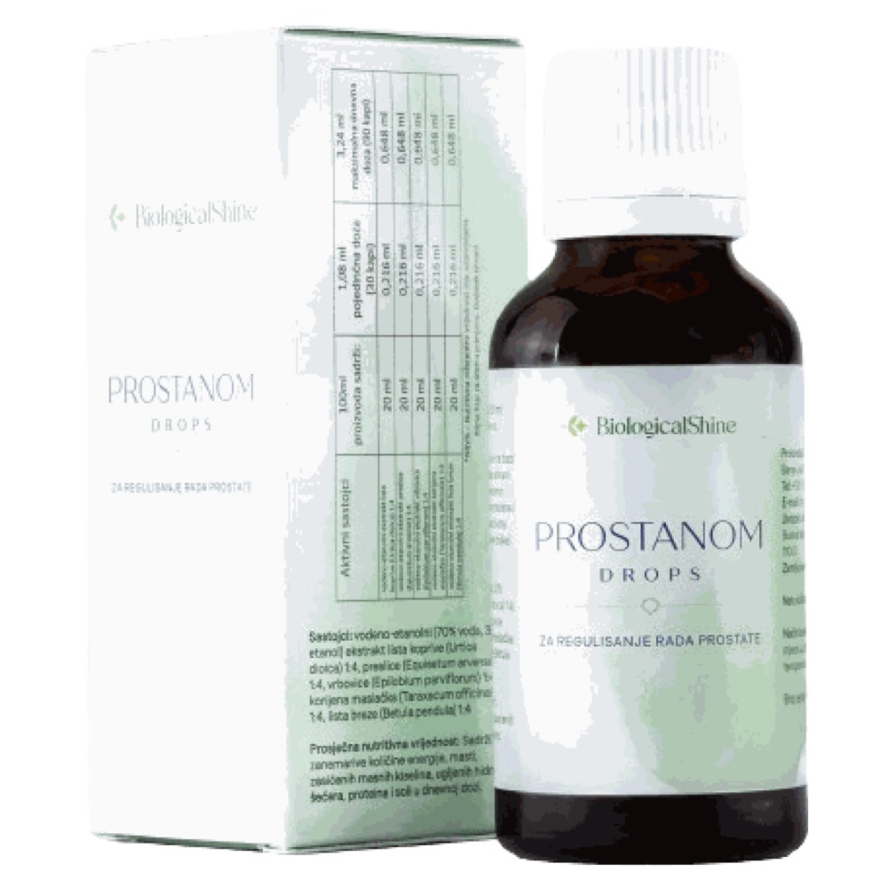 Staklena bočica Prostanom Drops