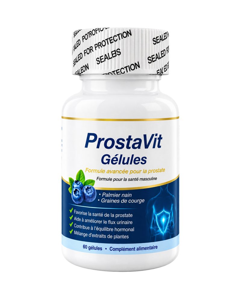 Emballage de ProstaVit, gélules pour hommes
