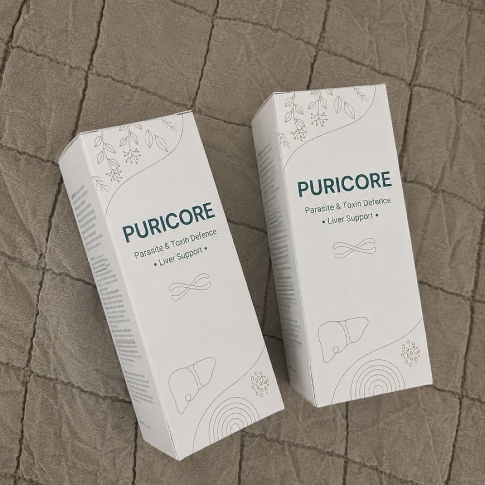 Flacone scuro PuriCore con contagocce