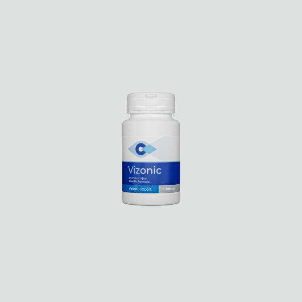 Vizonic: weiße Dose mit blauem Etikett, 20 Tabletten