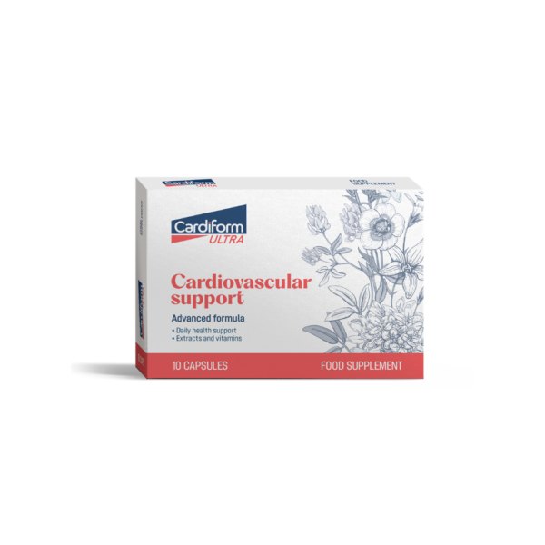 Cutie Cardiform Ultra, supliment alimentar, 10 capsule