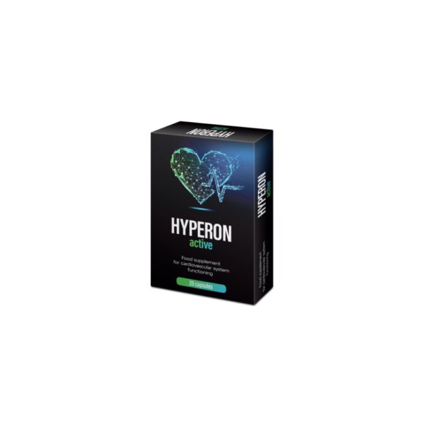 Cutie neagră Hyperon Active, 20 de capsule