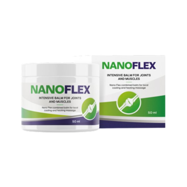 Borcan și cutie NanoFlex, balsam de 50 ml