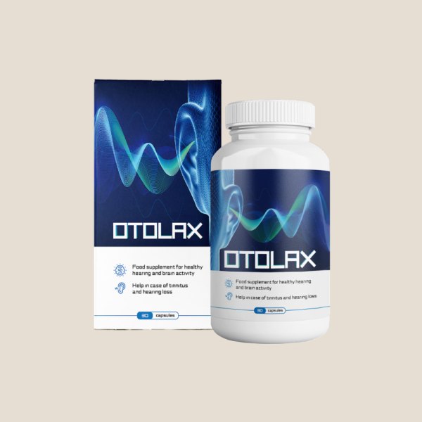 Flacon și cutie Otolax, 30 de capsule