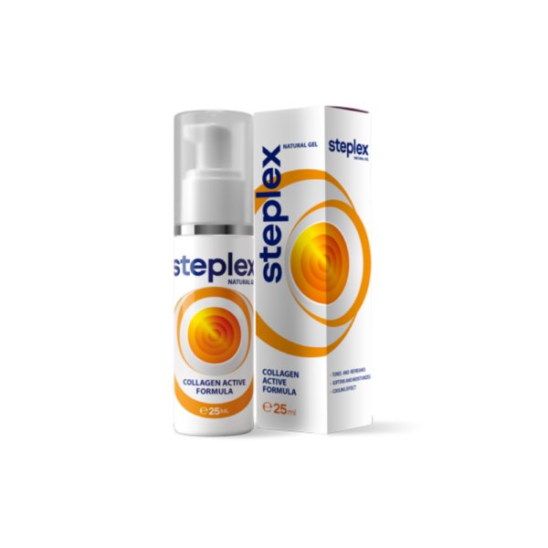 Flacon cu pompiță și cutie Steplex, gel de 25 ml