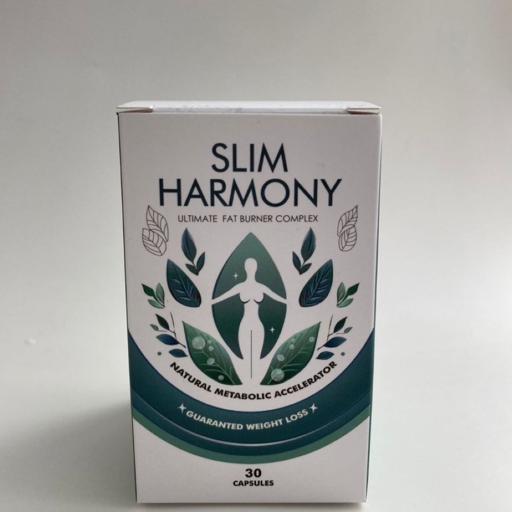 Bote blanco y verde de Slim Harmony