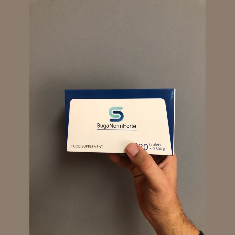 علبة SugaNormForte الزرقة والبيضة، 20 كبسولة