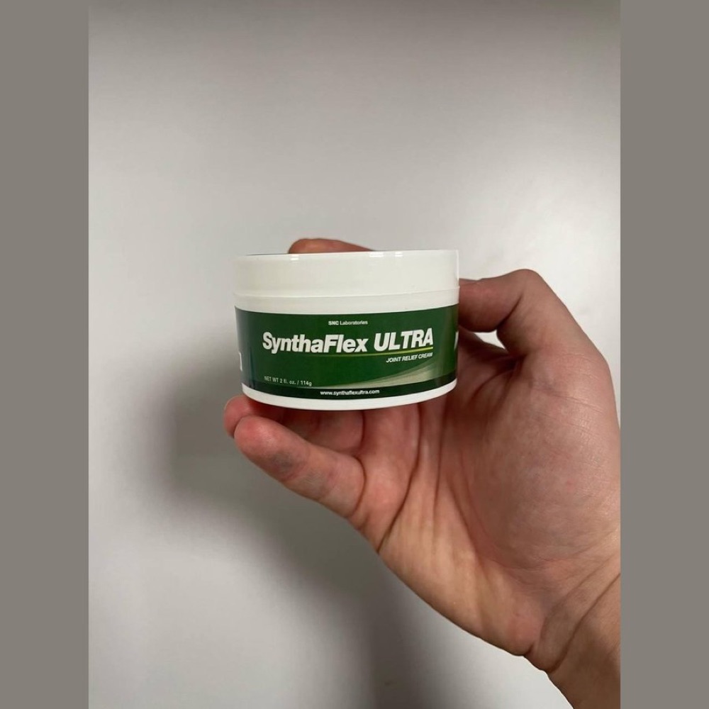 علبة SynthaFlex Ultra البيضاء بغطاء أخضر