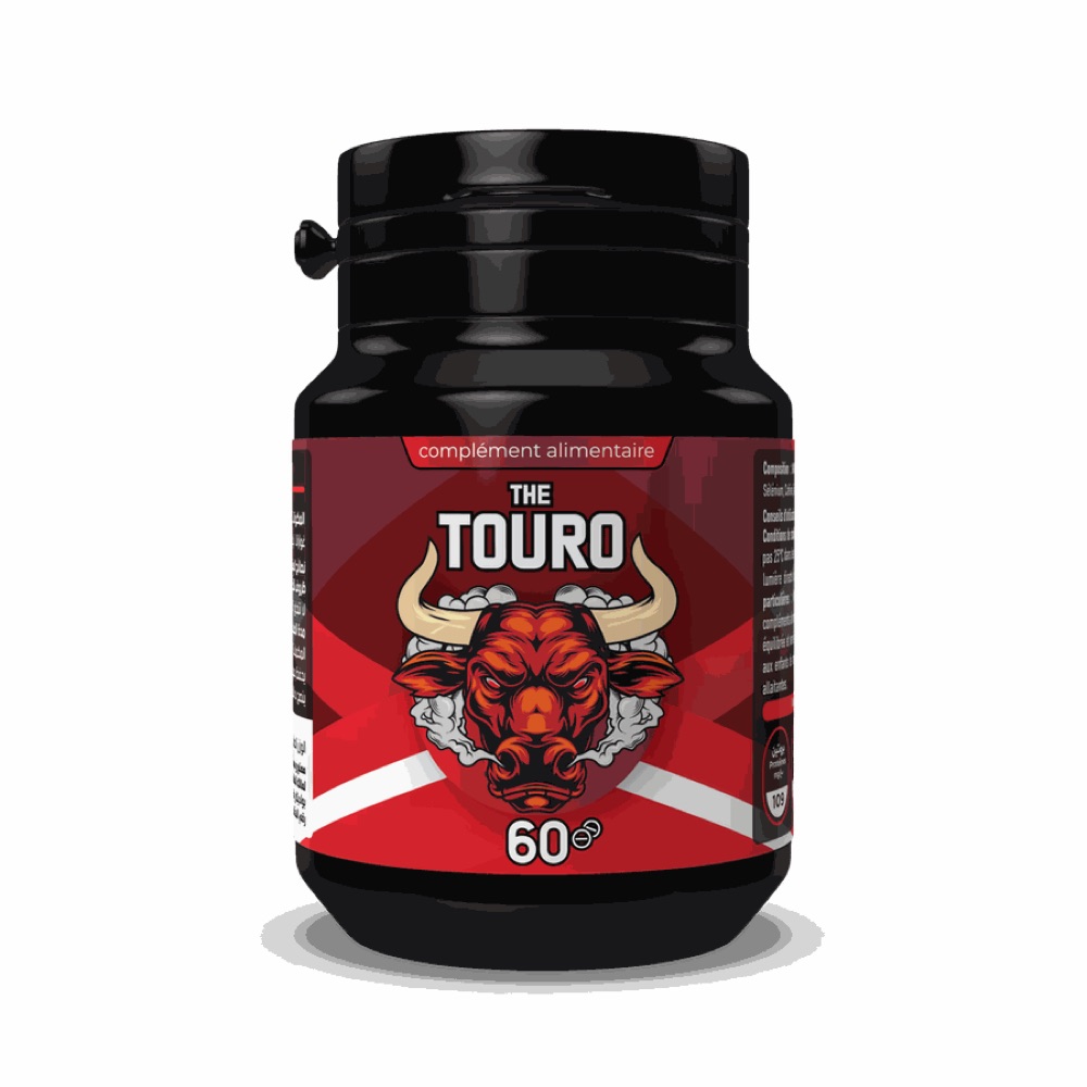 عبوة The Touro الحمراء والسوداء، 60 كبسولة