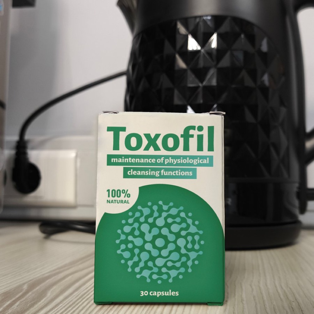 Πράσινα κουτιά Toxofil, 30 κάψουλες