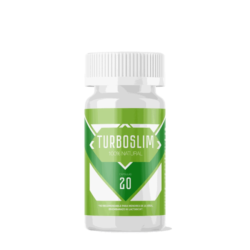 Frascos de Turboslim con tapa verde