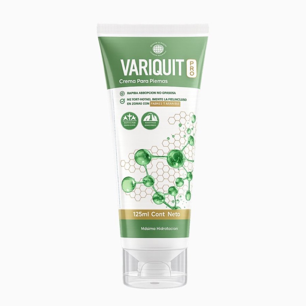 Pomo y caja verde de Variquit Pro, 125 ml